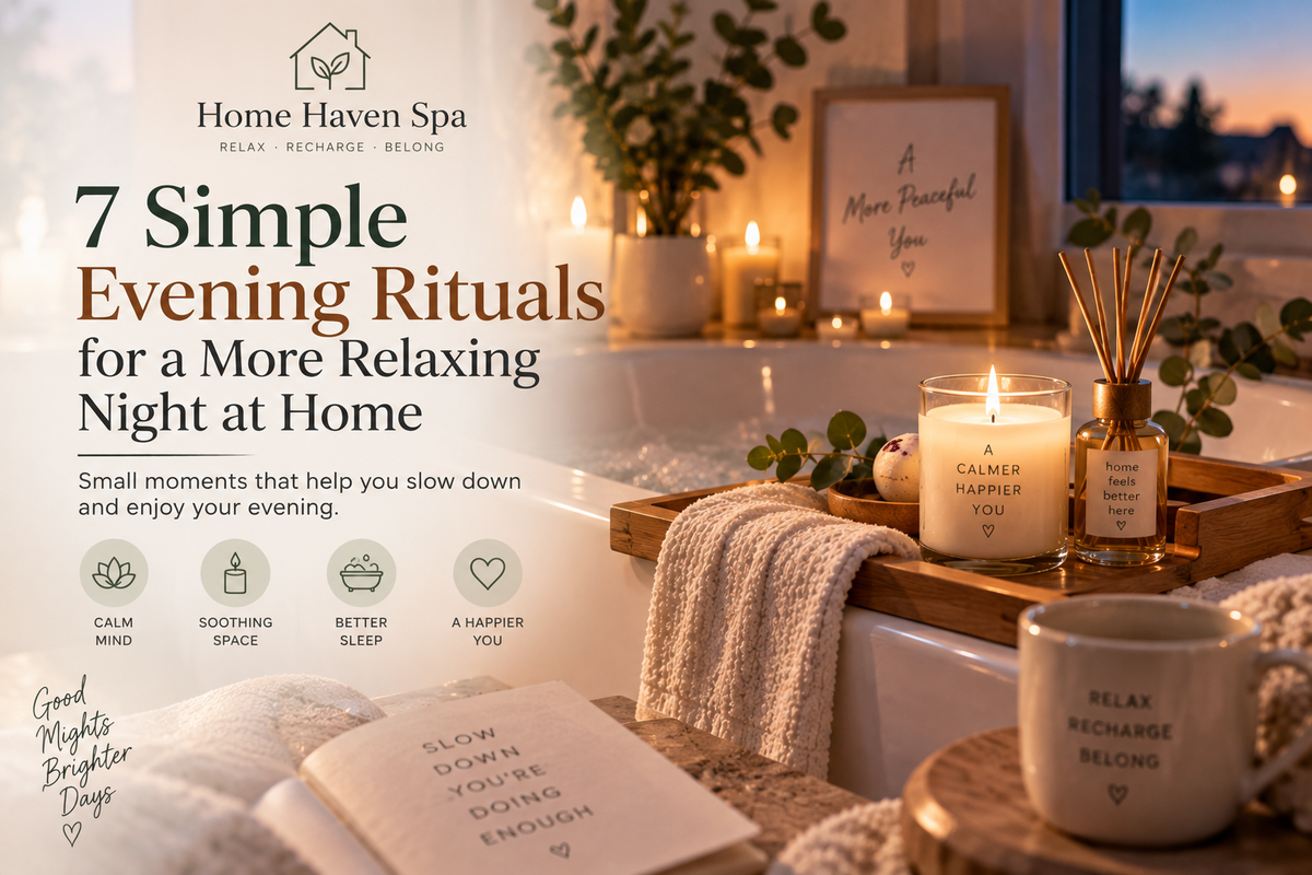 7 Simple Evening Rituals for a More Relaxing Night at Home
