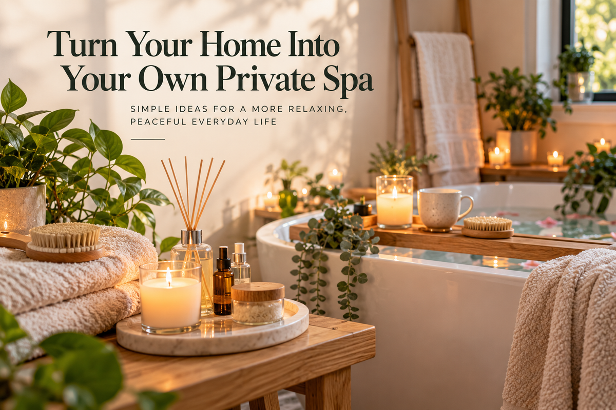 How to Create a Spa-Like Experience at Home