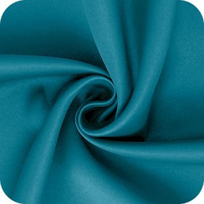 BGment Teal Blue Blackout Curtains 40 Inch Long - Image 5