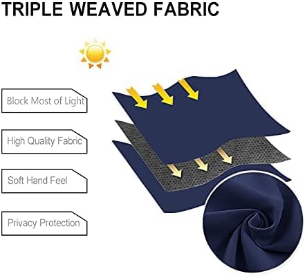 DWCN Blackout Curtains for Bedroom Sewn - Image 6