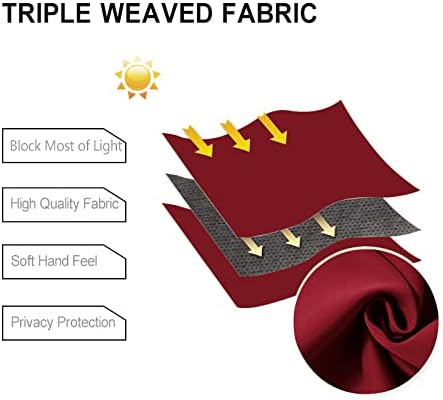 DWCN Blackout Curtains with Tiebacks - Image 5
