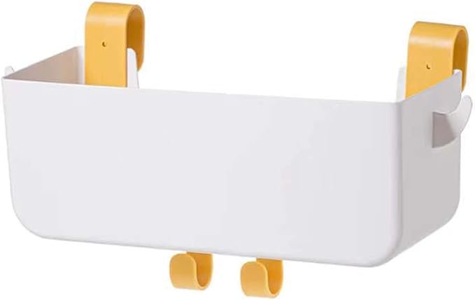 Bedside Hanging Caddy, Plastic Hanging Storage Shelf Holder Organizer - Image 5