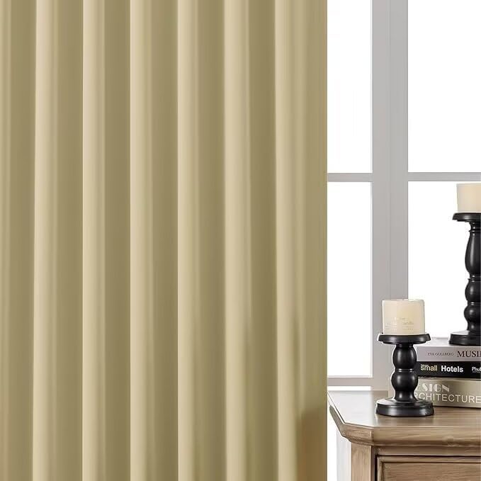Joydeco Blackout Curtains for Bedroom 84 inch Long 2 Panels, Thermal Insulated - Image 3