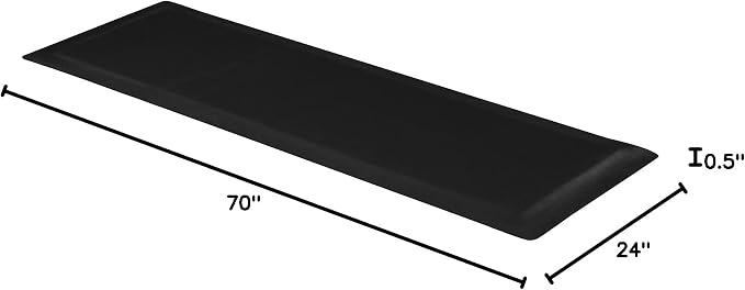 70"x24"x1/2" Thick Medical Bedside Fall Safety Protection Floor Mat - Image 8