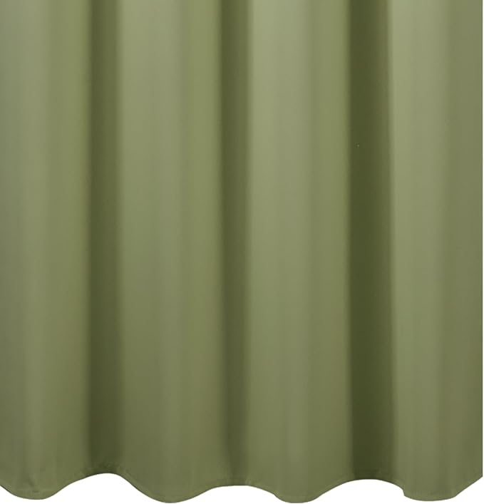 Sage Green Blackout Curtains 66 x 63 Inch Length/Set of 2 Curtain - Image 8