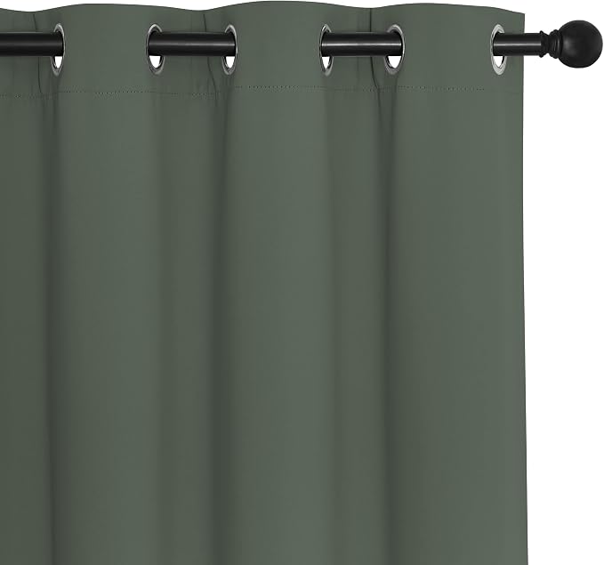 NICETOWN Blackout Curtain for Living Room 84 inch Long - Image 3