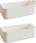 Adhesive Plastic Floating Shelf Stick on Wall Mounted Shower Caddy Shower by ePizdiz