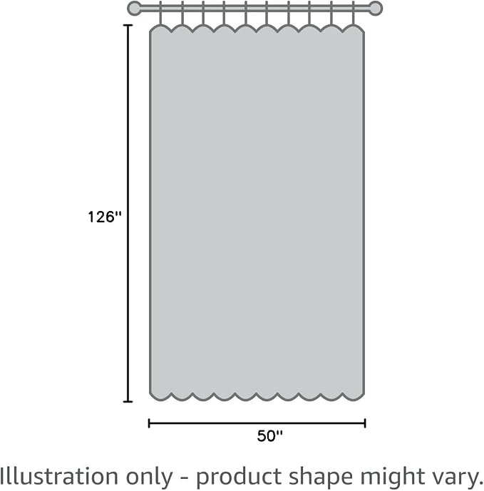 Blackout Extra Long Linen Look Curtain Draperies 126 Inches Long - Image 8