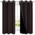 NICETOWN 100% Blackout Curtains 45 inches Long, 1 Pair, 42 inches Width Each by NICETOWN