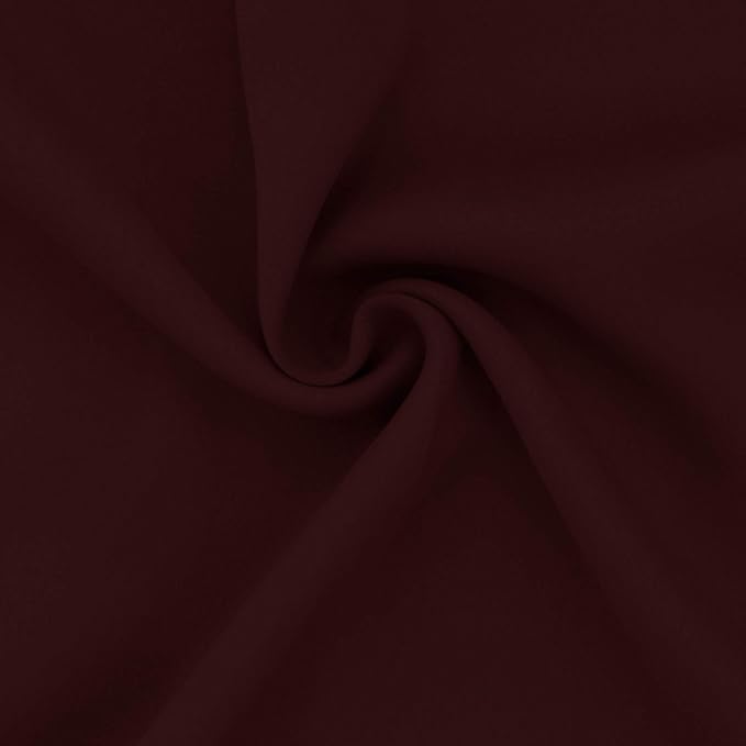 Easy-Going Thermal Grommet Blackout Curtains, 2 Panels 52x84 in, Wine | - Image 6
