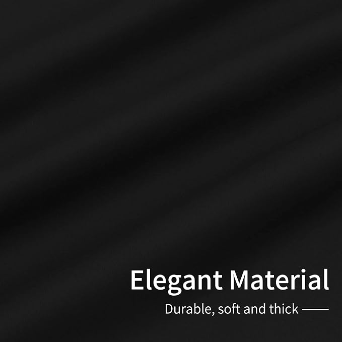 Easy-Going Thermal Grommet Blackout Curtains, 2 Panels 34x45 in, Noise Reduction - Image 6