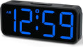 Peakeep Small Compact Digital Alarm Clock Plug-in by PEAKEEP