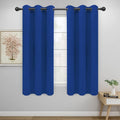 Easy-Going Thermal Grommet Blackout Curtains, 2 Panels 46x63 in | Classic Blue by Easy-Going