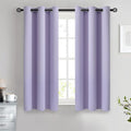 COSVIYA Grommet Room Darkening Lilac Curtains 54 inch Length by COSVIYA
