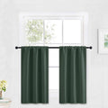 RYB HOME Kitchen Blackout Curtains Over Sink 36 inch Length, Rod Pocket | by RYBHOME