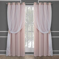 TOWN & COUNTRY LUXE Talia Double Layer Indoor Curtains, Sheer and Room by TOWN+%26+COUNTRY+LUXE
