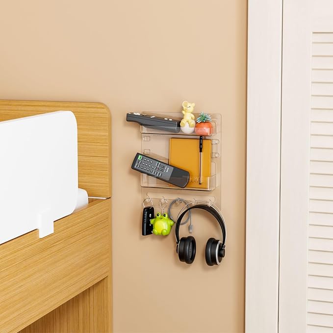SuoXing Bedside Wall Organizer for Bedroom, Small Rooms, Nightstand and Bedside - Image 6