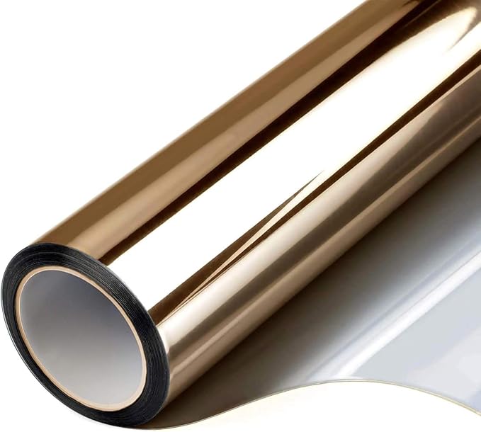 One Way Privacy Window Film Heat Control Mirror Tint 35.4Inx26.2Ft | Reflective by FILMGOO