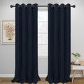 Easy-Going Thermal Grommet Blackout Curtains, 2 Panels 52x96 in, Noise Reduction by Easy-Going