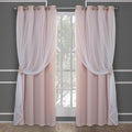 TOWN & COUNTRY LUXE Talia Double Layer Indoor Curtains, Sheer and Room by TOWN+%26+COUNTRY+LUXE