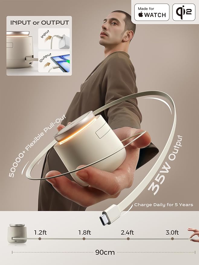 4 in 1 Qi2 Magnetic Wireless Charging Station, 15W Fast Charger - Image 6