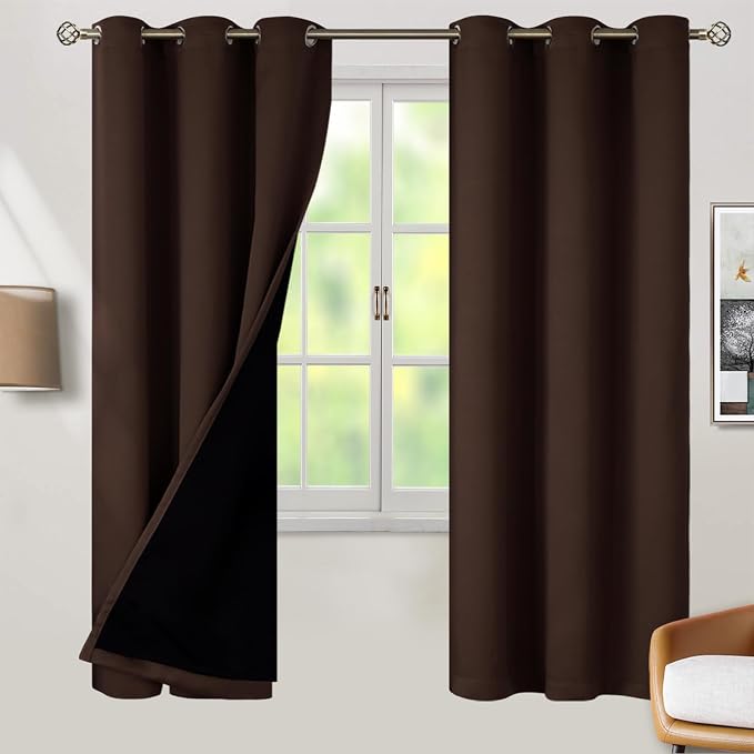 BGment Thermal Insulated 100% Blackout Curtains by BGment