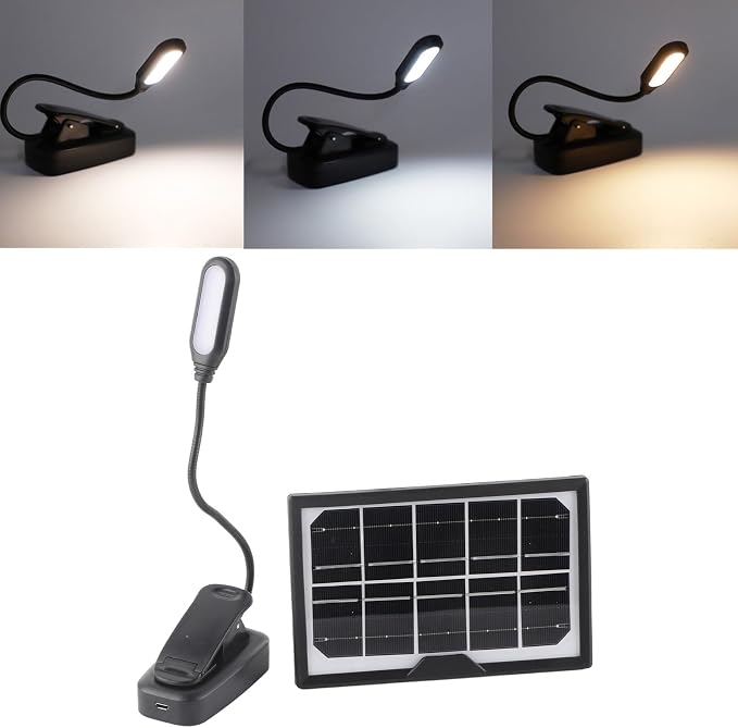 Pongnas Solar Rechargeable Reading Light - Image 3