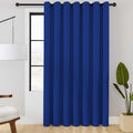 ChrisDowa Room Divider Curtains Long Sliding Door Curtain, Royal Blue | 100W x by ChrisDowa