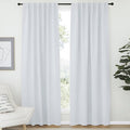 NICETOWN Blackout Living Room Curtains 80 inches Long, 1 Pair, Thermal by NICETOWN