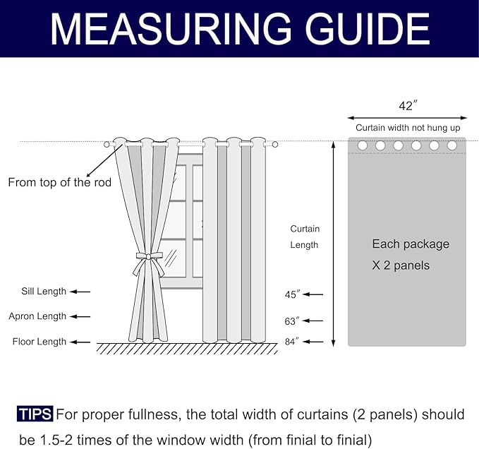 DWCN Blackout Curtains for Bedroom - Image 4
