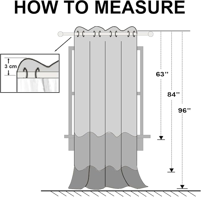 Blackout Curtains for Bedroom, 52 x 54 Inches Long, Pumpkin Orange | Thermal - Image 7