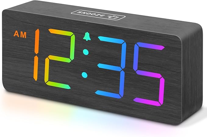 DreamSky Wooden Digital Alarm Clock by DreamSky