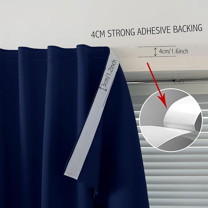 Self Adhesive Portable Blackout Curtains - Image 7