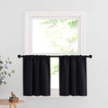 RYB HOME Cafe Blackout Curtains 24 inch Length, RV Camper Window Curtains | by RYBHOME
