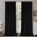 BGment Velvet Blackout Curtains 120 Inches Long by BGment