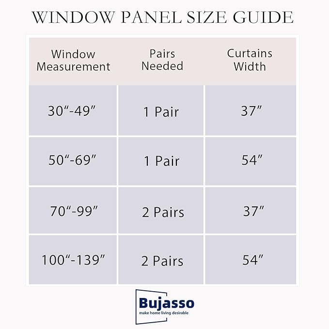Bujasso Grey 90% Blackout Curtains - Image 5