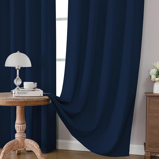 Joydeco Blackout Curtains 84 Inch Length 2 Panels Set, Thermal Insulated Long - Image 7