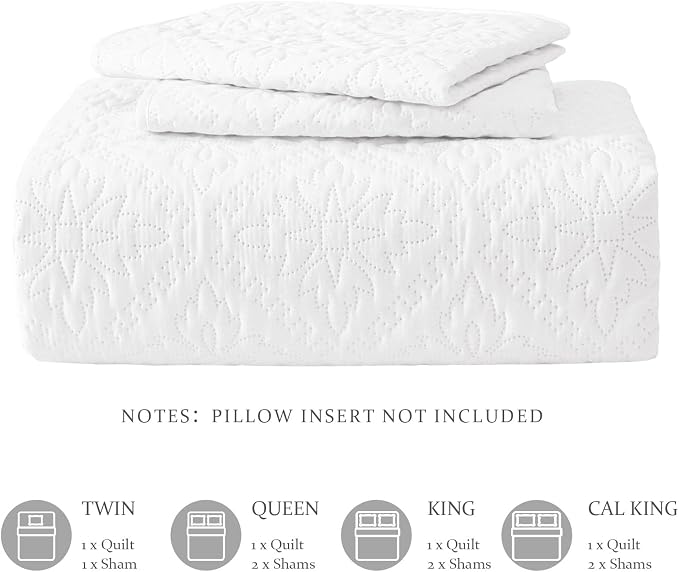 Exclusivo Mezcla King Quilt Set, All Season Bedding - Image 6