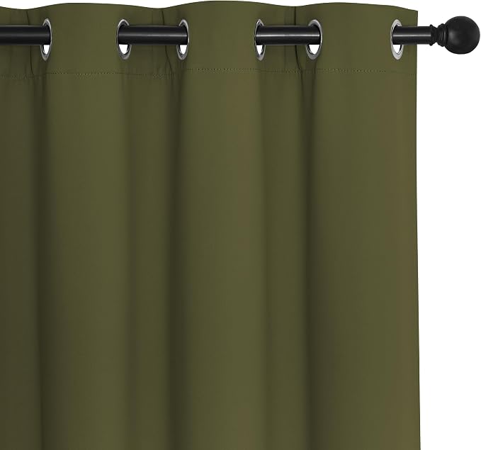 NICETOWN Blackout Curtains 54 Inches Long, Thermal Insulated Room Darkening - Image 7