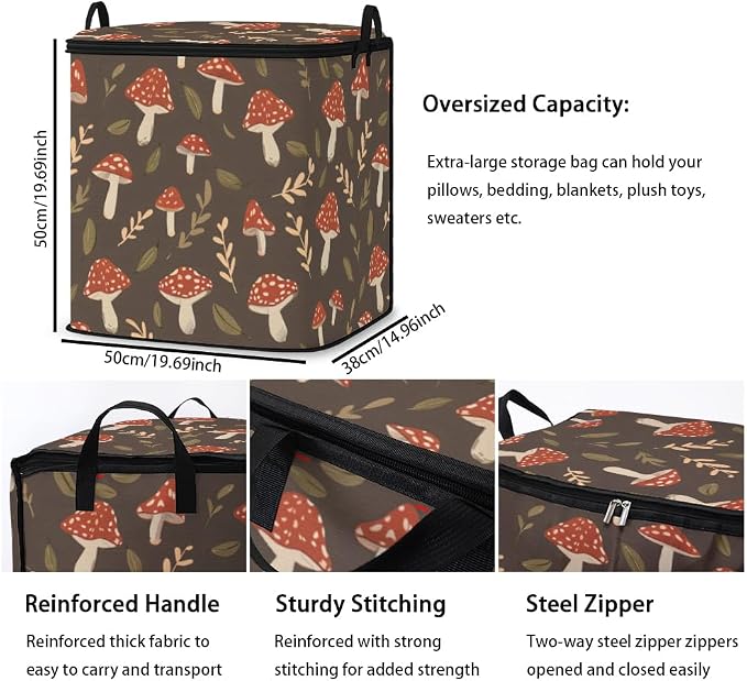2pcs blanket storage bag for under bed, closet organizers 95L | clothing - Image 3