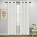 Easy-Going Blackout Curtains for Bedroom, Solid Thermal Insulated Grommet and by Easy-Going