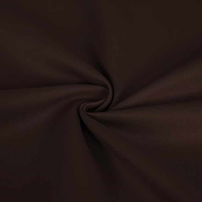 IGEMAEVE Blackout Curtains for Bedroom Grommets Chocolate 52" W x 96" L | - Image 4