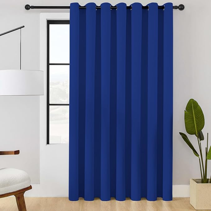 ChrisDowa Room Divider Curtain 84 Inches Long Sliding Door Curtain, 1 Panel | by ChrisDowa