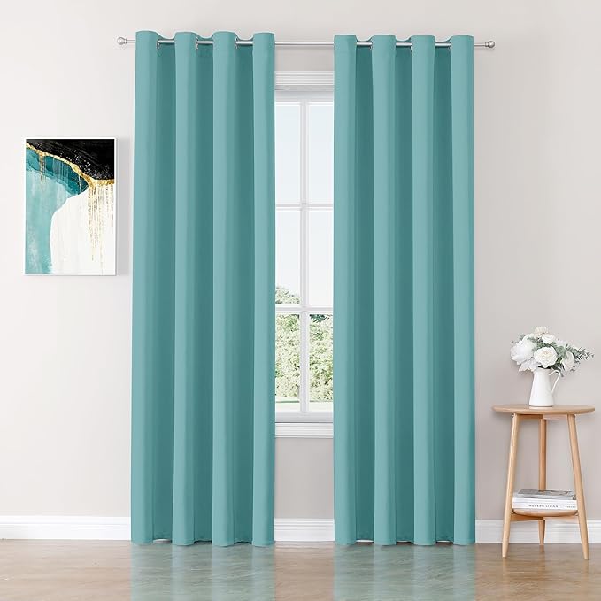 ChrisDowa Blackout Curtains for Bedroom and Living Room 90 Inches Long | 2 by ChrisDowa