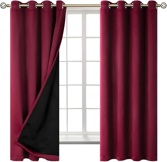 BGment Thermal Insulated 100% Blackout Curtains - Image 8
