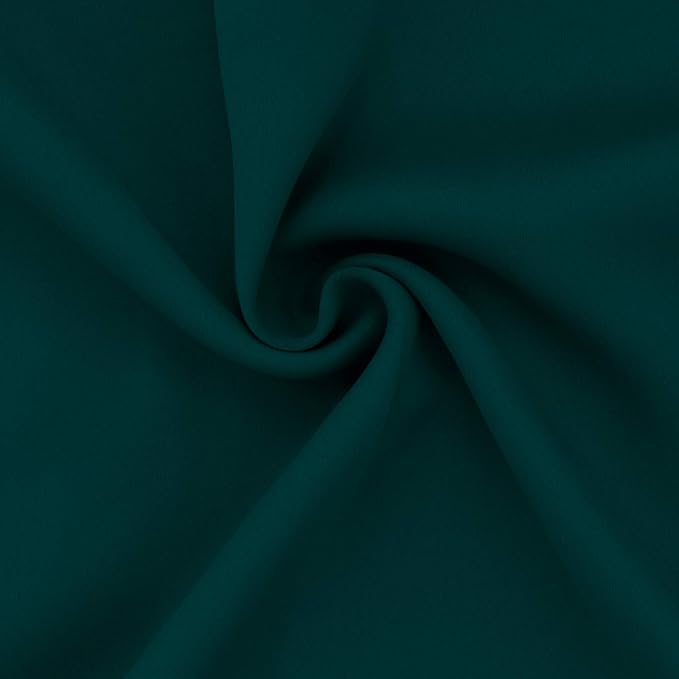Easy-Going Thermal Grommet Blackout Curtains, 2 Panels 52x84 in, Deep Teal | - Image 6