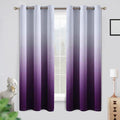 COSVIYA Grommet Ombre Room Darkening Curtains 63 inch Length 2 Panels, Gradient by COSVIYA