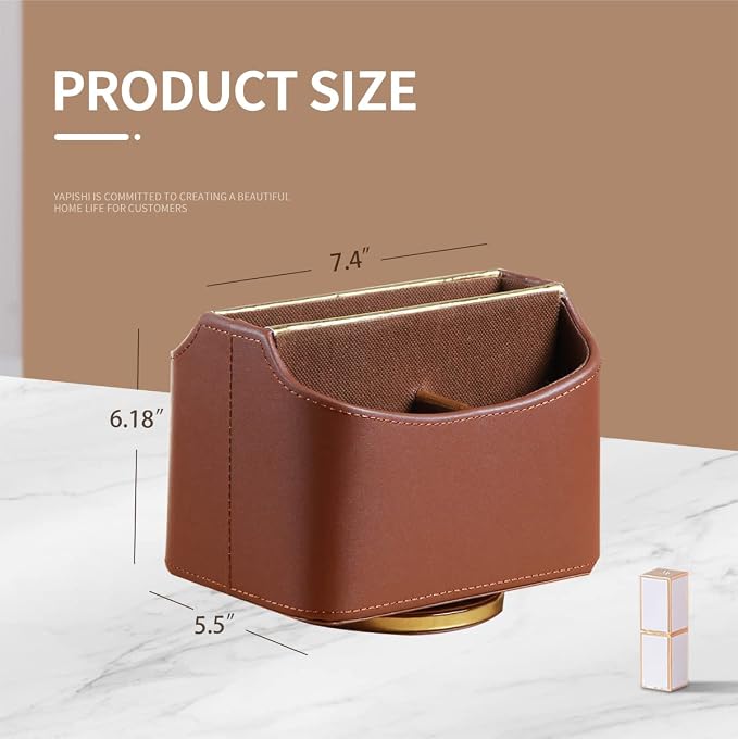 360° Swivel Remote Control Holder, TV Remote Caddy - Image 3