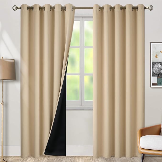 BGment Thermal Insulated 100% Blackout Curtains by BGment