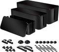 3 Pack Cable Organizer Box, Cable Management Box by Naeety
